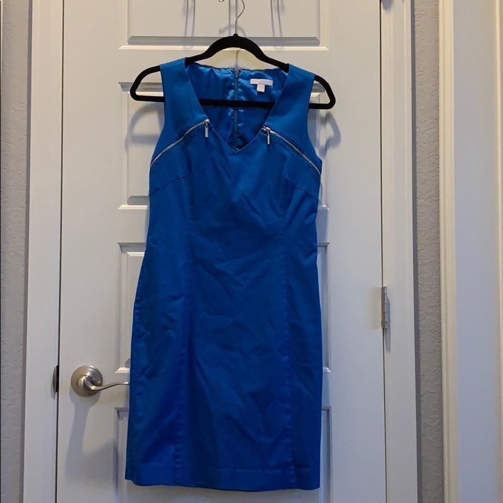 Blue dress